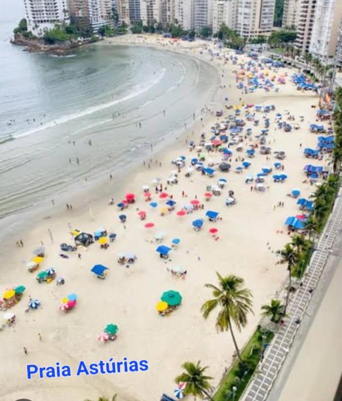 Apartamento Guaciara Asturias Guarujá Exterior foto